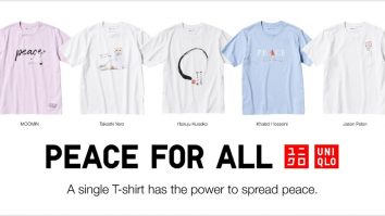 UNIQLO PEACE FOR ALL  Introducing a charity T-shirt project for